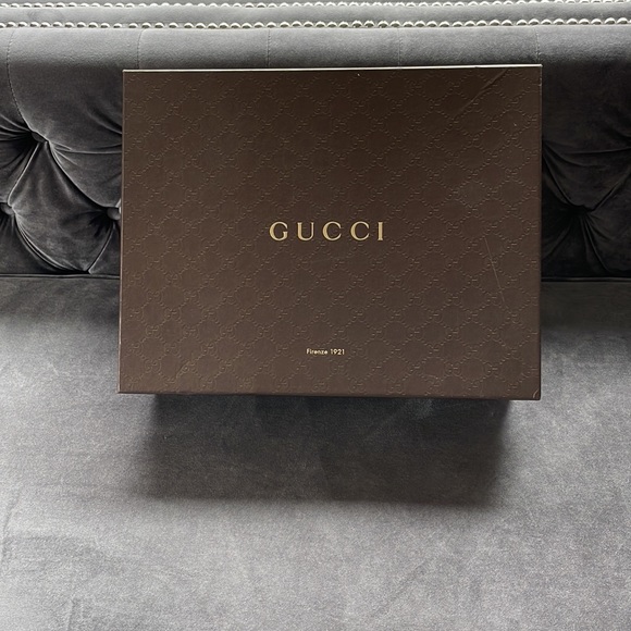 Boxed, worn once! Gucci Nebraska Fur-Lined Boot, Beige